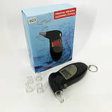 Алкотестер цифровий з мундштуками, Хороший алкотестер, Алкотестер алкоголю персональний, Цифровий драгер, фото 8