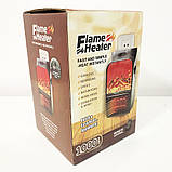 Портативний обігрівач Flame Heater 900 Вт, тепловий вентилятор, обігрівач для дому, ветродуйчик, фото 9