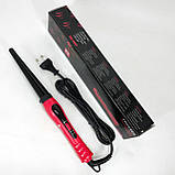 Конусна плойка для волосся DOMOTEC MS-4907, стайлер для завивки, стайлер для укладання, фото 8