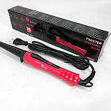 Конусна плойка для волосся DOMOTEC MS-4907, стайлер для завивки, стайлер для укладання, фото 9