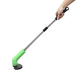 Газонокосарка для саду Zip Trim акумуляторна, Тример для трави та кущів для підстригання газону, фото 9