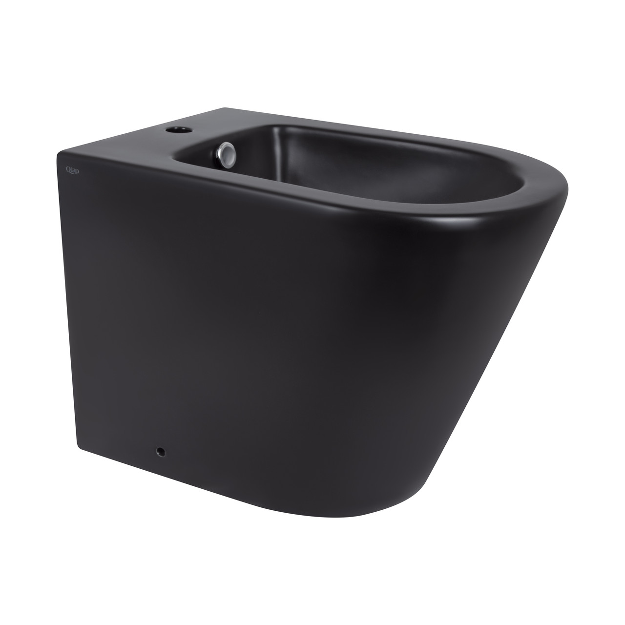 Біде підлогове Qtap Scorpio 530x360x395 Matt black QT14441003CMB Krash Твій Вибір, фото 1