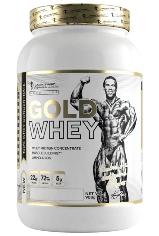 Сироватковий протеїн Kevin Levrone GOLD WHEY 908 грам Смак : Полуниця