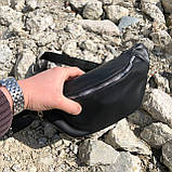 Бананка шкіряна. Сумка на пояс зі шкіри, Універсальна сумка нагрудна, Практична сумка на пояс, фото 10