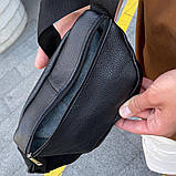 Чоловіча сумка на груди, Сумка для міста, Бананка унісекс, Містка бананка, Бананка через плече, фото 8