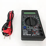 Цифровий мультиметр тестер Digital DT-830B, тестер для вимірювання напруги, якісний мультиметр, фото 9