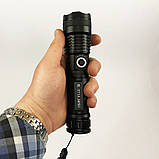 Ліхтар ручний Police X71A-HP50, ЗУ micro USB, 1x18650/3xAAA, zoom, індикація заряду, якісний ліхтарик, фото 11