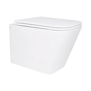 Унітаз підвісний Qtap Tern безобідковий з сідінням Soft-close QT1733052ERW
