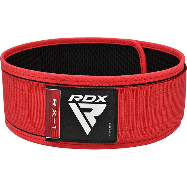 Пояс для важкої атлетики RDX RX1 Weight Lifting Belt RED-M