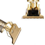 Машинка для стрижки волосся професійна триммер для бороди окантувальна машинка Shuke 3W SK-8017, фото 9