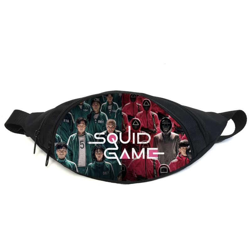 Поясная сумка бананка Игра в кальмара (GB - Squid Game 02) Gear Bag черная