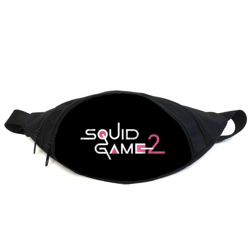 Поясная сумка бананка Игра в кальмара (GB - Squid Game 06) Gear Bag черная