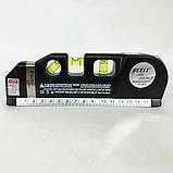 Лазерний рівень Laser Level Pro 3 з вбудованою рулеткою, Високоточний лазерний рівень, фото 8