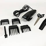 Машинка для стрижки MAGIO МG-584 кераміка, Машинка окантувальна, Електробритва з насадками для бороди, фото 8