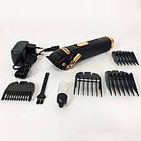 Машинка для стрижки Magio MG-588, Бритва тример для чоловіків, Машинка для стрижки голови, фото 8