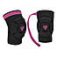 Наколінники спортивні RDX HOSIERY KNEE FOAM K5 BLACK/PINK-M (пара), фото 4
