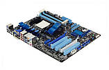 ТОПОВА Плата AMD sAM3 на DDR3 ! ASUS M4A88T-V EVO/USB3 140W ! з HDMI Розуміє АБСОЛЮТНО ВСІ 2-6 ЯДЕРНІ ПРОЦИ, фото 3