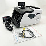 Рахункова машинка для грошей, лічильник банкнот Bill Counter GR-6200 з детектором UV, перевіряти гроші, фото 8