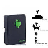 Міні GPS трекер через SIM карту А8 з вбудованим мікрофоном, GPS GSM трекер для авто, Маячок, фото 10