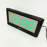 Годинник електронний настільний VST-732Y з зеленим підсвічуванням, електронний настільний годинник light, фото 4