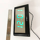 Годинник електронний настільний VST-732Y з зеленим підсвічуванням, електронний настільний годинник light, фото 5