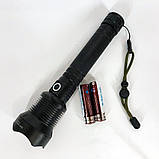 Потужний ліхтарик акумуляторний тактичний X-Balog BL-X92-P70 із зарядкою від USB, тактичний ліхтар, фото 7