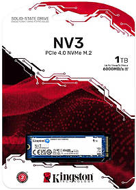 SSD-накопичувач Kingston NV3 2280 PCIe 4.0 x4 NVMe 1TB (SNV3S/1000G)