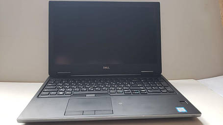Б/в Ноутбук Dell Precision 7530 15.6" 1920x1080| i7-8850H| 32GB RAM| 128GB SSD+512GB SSD| Quadro P2000 4GB, фото 1