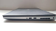 Б/в Ноутбук Dell Precision 7530 15.6" 1920x1080| i7-8850H| 32GB RAM| 128GB SSD+512GB SSD| Quadro P2000 4GB, фото 4
