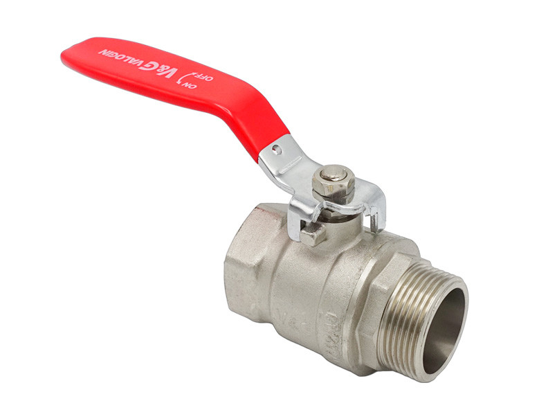 Кран кульовий Valogin Optima 1 1/4" ВЗ червона ручка VG-101204 1/10 шт Krash Твій Вибір, фото 1