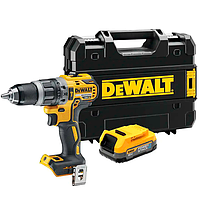 Професійний ударний дриль-шуруповерт акумуляторний DeWALT DCD796E1T : з АКБ 18V 1.7Ah,  70Нм (DCD796E1T)