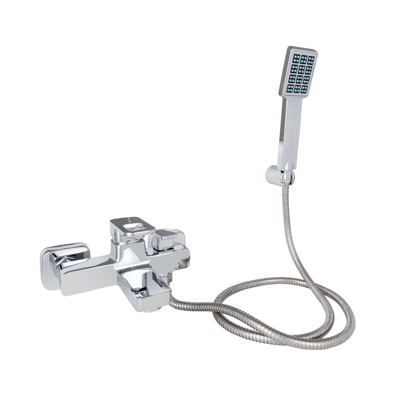 Змішувач для ванни Lidz Wawel 006 (з душовим гарнітуром) (k35) LDWAW006CRM45388 Chrome Krash Твій Вибір, фото 1