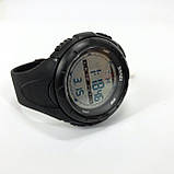 Чоловічий годинник SKMEI 1025BK ARMY BLACK, годинник тактичний протиударний. Колір: чорний, фото 10