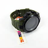 Годинник наручний чоловічий SKMEI 1475AG ARMY GREEN, брендовий чоловічий годинник, годинник для чоловіка., фото 9