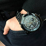 Годинник наручний чоловічий SKMEI 1515BK BLACK, годинник наручний електронний тактичний. Колір: чорний, фото 9