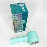 Машинка для видалення катишків VGR V-813, Машинка для стрижки котишок. Колір: зелений, фото 9