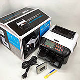 Машинка для рахунку грошей з детектором валют UKC MG-555 лічильник банкнот, пристрій для перевірки купюр, фото 8