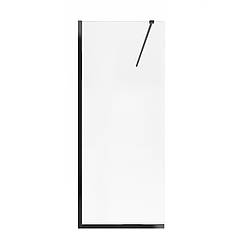 Душова перегородка Qtap Walk-In Standard BLM209.C8 90х200 см, скло Clear 8 мм, покриття CalcLess Krash Твій Вибір