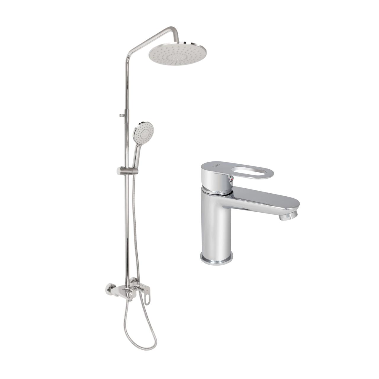 Набір змішувачів Latwa 001 + Latwa 1030 Chrome Krash Твій Вибір, фото 1