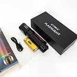 Ліхтар NIGHT VISION FLUORESCENCE CB-611-TG, Ліхтарик police оригінал, Ліхтарик поліс, Ліхтарик BL, фото 9