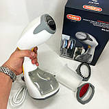 Відпарювач MAGIO MG-327, Компактний відпарювач, Універсальний відпарювач, Випарювач для одягу, фото 10