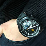 Годинник наручний чоловічий SKMEI 5561/1655BKWT, спортивний, Чоловічий армійський водостійкий тактичний, фото 8