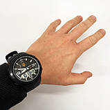 Годинник наручний чоловічий SKMEI 5561/1655BKWT, спортивний, Чоловічий армійський водостійкий тактичний, фото 9