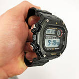 Годинник наручний чоловічий SKMEI 6212/2126BKWT, Годинник військовий чоловічий, Годинник для, фото 8