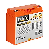 Акумуляторна батарея літій-залізо-фосфатна 12.8В 18А*год Trinix TLFP-1218 Ultra LiFePO4 (Orange) (44-00092), фото 4