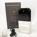 Бездротова відеокамера дверного дзвінка домофон SMART DOORBELL X5 wifi, фото 10