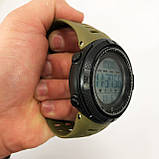 Годинник наручний чоловічий SKMEI 2070AGWT ARMY GREEN, армійський годинник протиударний. Колір: зелений, фото 8