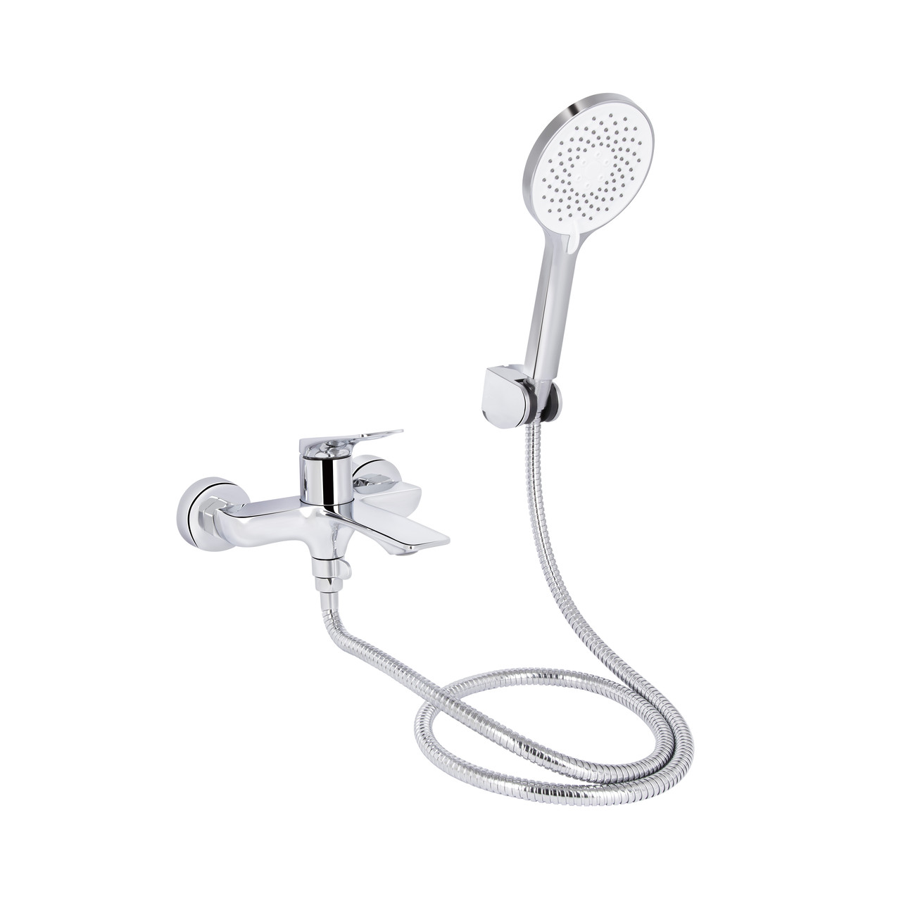 Змішувач для ванни Qtap Vlasta New (з душовим гарнітуром) QTVLA259CRM45642 Chrome Krash Твій Вибір, фото 1