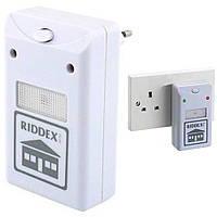Ультразвуковий відлякувач гризунів та комарів 220В, RIDDEX / Електромагнітний відлякувач шкідників