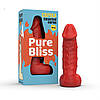Свічка у формі члена Pure Bliss BIG Red 18 см, фото 6
